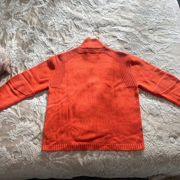 Victorinox Swiss Army Brand 100% Wool Sweater w/Neckline Zip-Up! - Picture 7 of 10